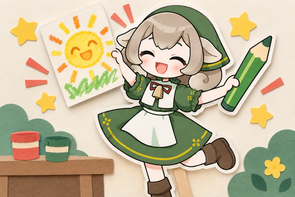 工房でさまざまなひとときを過ごすメリノちゃん
