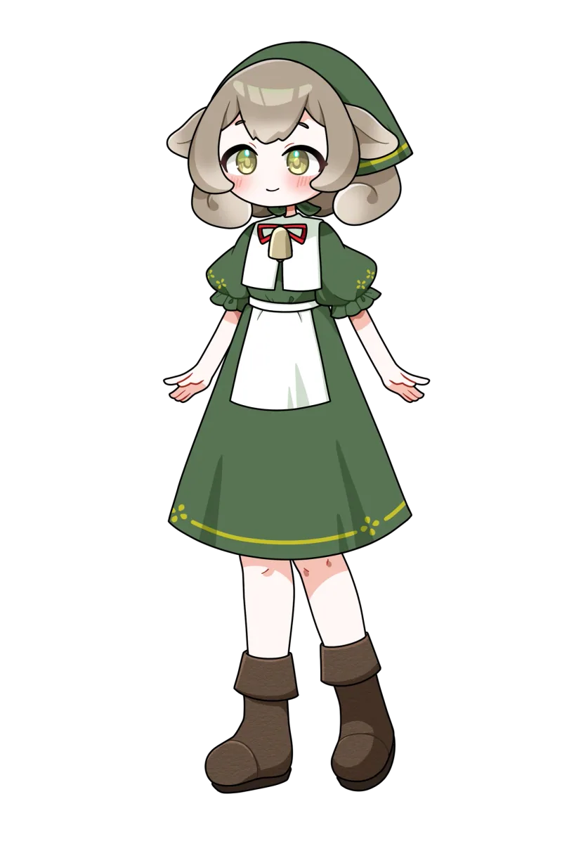 メリノちゃん 全身イラスト