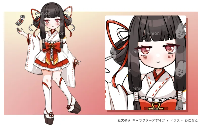 ぴにおんのキャラクターデザイン・キービジュアル作品